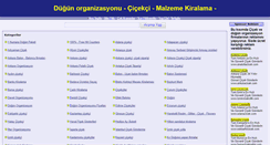 Desktop Screenshot of dugunorganizasyonu.cc